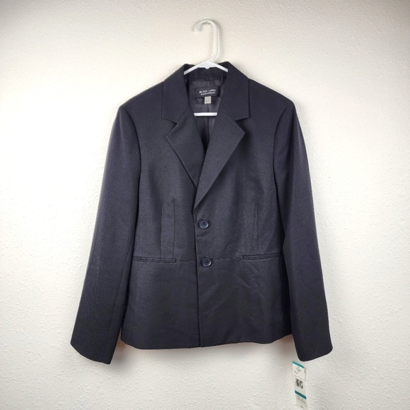 Evan Picone Jackets & Blazers - Evan-Picone Black Label Career Business Two-Button Blazer Women's Plus Size 16